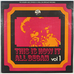Various This Is How It All Began Vol 1 Vinyl LP USED