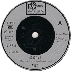 Wess Johnson Goodtime / Carrie USED VINYL 7INCH 45 RPM
