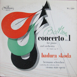 Ludwig van Beethoven / Paul Badura-Skoda / Orchester Der Wiener Staatsoper / Hermann Scherchen Concerto No. 1 For Piano And Orchestra In C Major, Op. 