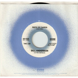Bill Anderson (2) Deck Of Cards USED VINYL 7INCH 45 RPM