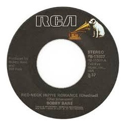 Bobby Bare Red-Neck Hippie Romance USED VINYL 7INCH 45 RPM SINGLE