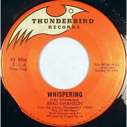 Brad Swanson Whispering USED VINYL 7INCH SINGLE 45 RPM