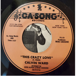 Calvin Ward (2) This Crazy Love USED VINYL 7INCH 45 RPM