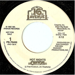 Canyon (6) Hot Nights USED VINYL 7INCH 45 RPM PROMO