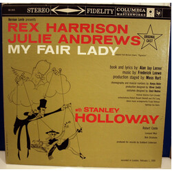 "My Fair Lady" Original London Cast / Rex Harrison / Julie Andrews / Stanley Holloway / Alan Jay Lerner / Frederick Loewe My Fair Lady Vinyl LP USED