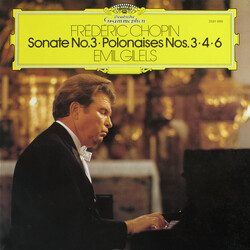 Frédéric Chopin / Emil Gilels Sonate No.3 · Polonaises Nos. 3 · 4 · 6 Vinyl LP USED