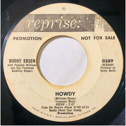 Buddy Ebsen / Pleasant Williams / The Tennessee Sunshine Singers Howdy / Bonaparte's Retreat USED VINYL 7INCH 45 RPM SINGLE PROMO
