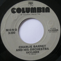 Charlie Barnet And His Orchestra Skyliner USED VINYL 7INCH 45 RPM SINGLE REISSUE MONO