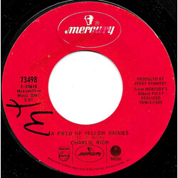 Charlie Rich A Field Of Yellow Daisies USED VINYL 7INCH 45 RPM SINGLE STYRENE