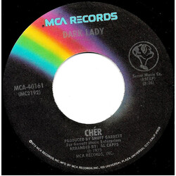 Cher Dark Lady USED VINYL 7INCH 45 RPM SINGLE