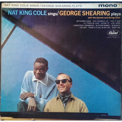 Nat King Cole / George Shearing Nat King Cole Sings / George Shearing Plays Vinyl LP USED