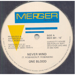 One Blood Never Mind Vinyl 12" USED