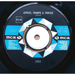 Cher Gypsys, Tramps & Thieves Vinyl 7" USED