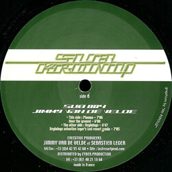 Jimmy Van De Velde Beginings USED VINYL 12INCH 33 S RPM