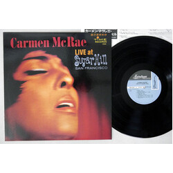 Carmen McRae Live At Sugar Hill San Francisco Vinyl LP USED