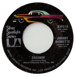 Johnny Burnette Dreamin' / Little Boy Sad USED VINYL 7INCH SINGLE 45 RPM REISSUE