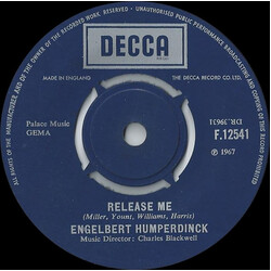 Engelbert Humperdinck Release Me USED VINYL 7INCH 45 RPM SINGLE