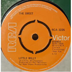 The Sweet Little Willy USED VINYL 7INCH 45 RPM SINGLE STEREO