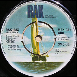 Smokie Mexican Girl VINYL 7" USED