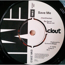 Clout Save Me USED VINYL 7INCH 45 RPM SINGLE