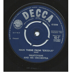 Mantovani And His Orchestra Main Theme From "Exodus" USED VINYL 7INCH 45 RPM