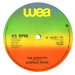 Surface Noise The Scratch USED VINYL 12INCH 45 RPM SINGLE STEREO
