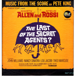 Pete King (2) The Last Of The Secret Agents? (Music From The Score) Vinyl LP USED