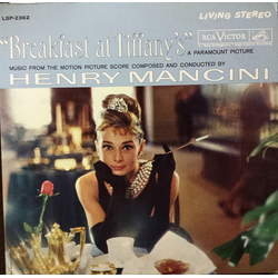 Henry Mancini Breakfast At Tiffany's (Music From The Motion Picture Score) Vinyl LP USED