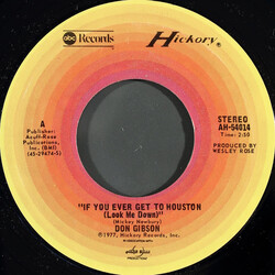 Don Gibson If You Ever Get To Houston (Look Me Down) USED VINYL 7INCH 45 RPM SINGLE STYRENE STEREO