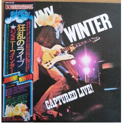 Johnny Winter Captured Live! Vinyl LP USED