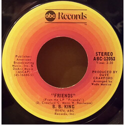 B.B. King Friends USED VINYL 7INCH 45 RPM
