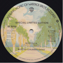 Bootsy's Rubber Band Bootzilla VINYL 12" USED