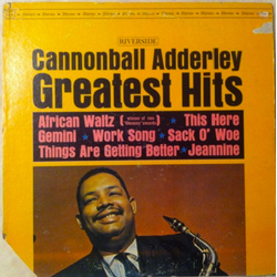 Cannonball Adderley Greatest Hits Vinyl LP USED