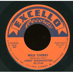 Leroy Washington (2) Wild Cherry / Be Kind USED VINYL 7INCH 45 RPM