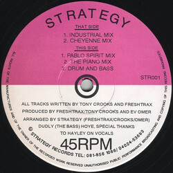 Strategy Strategy VINYL 12" USED