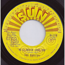 The Gentrys He'll Never Love You USED VINYL 7INCH 45 RPM
