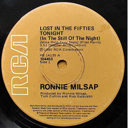 Ronnie Milsap Lost In The Fifties Tonight (In The Still Of The Night) USED VINYL 7INCH 45 RPM