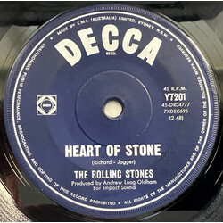 The Rolling Stones Heart Of Stone USED VINYL 7INCH 45 RPM SINGLE