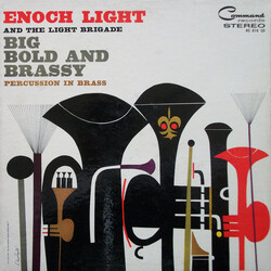 Enoch Light And The Light Brigade Big Bold And Brassy Percussion In Brass Vinyl LP USED