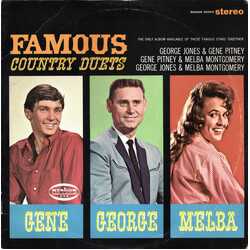 George Jones (2) / Gene Pitney / Melba Montgomery Famous Country Duets Vinyl LP USED