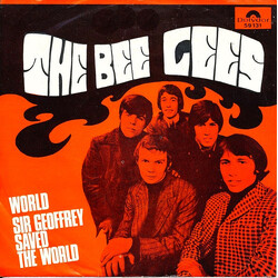 Bee Gees World / Sir Geoffrey Saved The World USED VINYL 7INCH SINGLE 45 RPM MONO