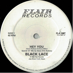Black Lace Hey You USED VINYL 12INCH