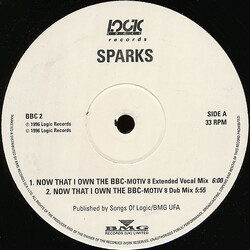 Sparks Now That I Own The BBC Vinyl 12" USED