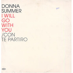 Donna Summer I Will Go With You (Con Te Partiro) USED VINYL 12INCH PROMO