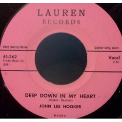John Lee Hooker Lost My Job / Deep Down In My Heart USED VINYL 7INCH SINGLE