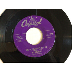 Pee Wee Hunt And His Orchestra Roll On, Mississippi, Roll On USED VINYL 7INCH 45 RPM SINGLE