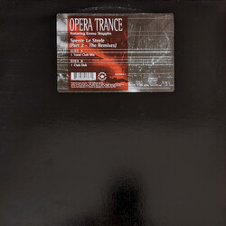 Opera Trance / Emma Shapplin Spente Le Steele (Part 2 - The Remixes) USED VINYL 12INCH 33 S RPM