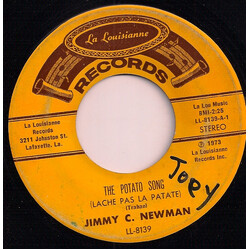 Jimmy C. Newman The Potato Song (Lache Pas La Patate) USED VINYL 7INCH 45 RPM