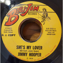 Jimmy Hooper She's My Lover USED VINYL 7INCH 45 RPM SINGLE PROMO