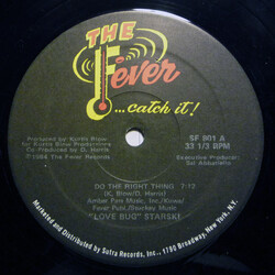 Lovebug Starski Do The Right Thing VINYL 12" USED